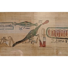 Crocodile, Guide to Afterlife for Amunem-wija, Hieroglyphic